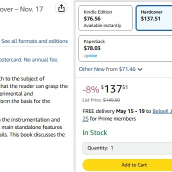An Introduction to Experimental Nuclear Reactions by Chinmay Basu Hardcover Book - Picture 2 of 2